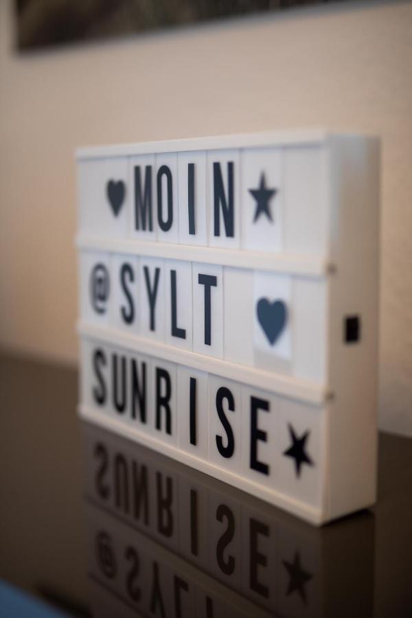 Ferienwohnung "Sylt Sunrise" Westerland Bagian luar foto